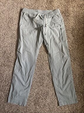 Vuori Ripstop Light Blue Men's Drawstring Casual Pants
